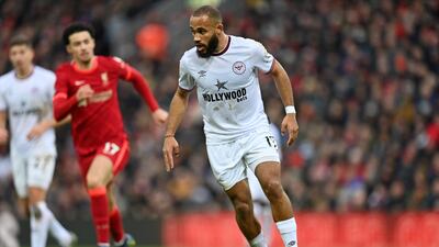 Bryan Mbeumo - 6: Frenchman worked hard but provided a poor ball to Toney in a dangerous situation late in the first half. He produced a good turn and shot in the Liverpool area but was off balance. AFP