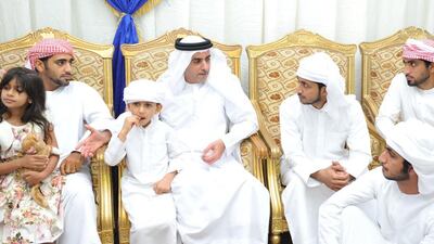 The Deputy Prime Minister offers his condolences to the family of Ahmed Mohammed Yadid Al Shehhi in Ras Al Khaimah . Wam