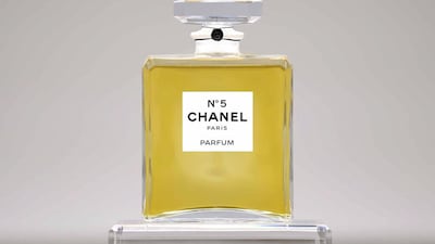 A bottle of Chanel No 5 perfume, of which jasmine is a key ingredient. Reuters
