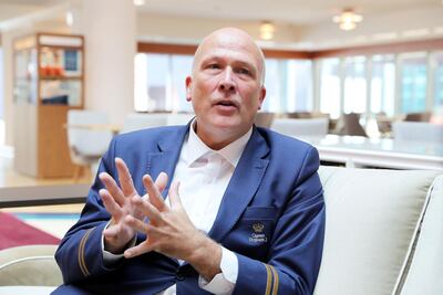 Warwick shares a birthday with Queen Elizabeth II. Pawan Singh / The National