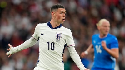 Phil Foden had a disappointing game against Iceland but will be a key player for England at Euro 2024 after enjoying a superb season for Manchester City. Getty Images