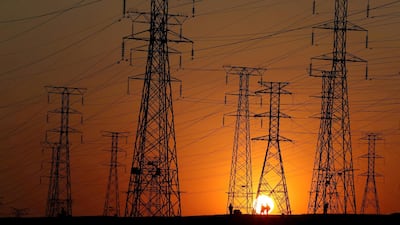 Eskom pylons at Orlando in South Africa. Two huge power plants the company built to replace an ageing network of coal plants have faced engineering problems. Reuters