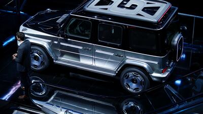 The Mercedes Concept EQG is an electric version of what is currently on the roads. Reuters