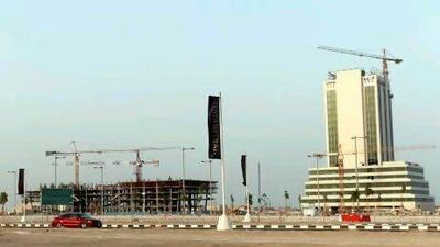 Construction of Lusail, Qatar's newest planned city, has begun on the outksirts of Doha. The World Cup final is scheduled to be played at Lusail. Emre Rende for The National