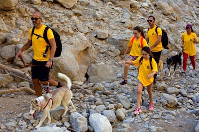 The Human and K9 Ultimate Challenge is fun for family members of all ages. Courtesy HK9