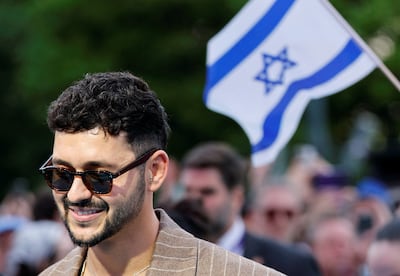 Israeli singer Noam Bettan came second in this year's Eurovision contest in Vienna. Reuters