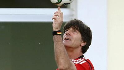 Joachim Loew, the Germany coach, is not underestimating Spain. Arnd Wiegmann / Reuters