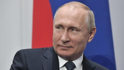 Russian President Vladimir Putin has said Russia is disappointed by the US testing of missile previously banned by INF Treaty. EPA