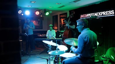 The Rony Afif 4tet kicked off jazz nights every Saturday at Jazz@PizzaExpress, JLT. Christopher Pike / The National