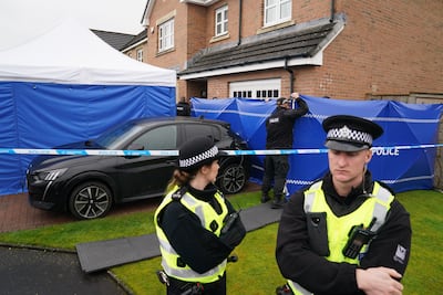 Police Scotland said a 58-year-old man, understood to be Peter Murrell, was in custody and being questioned by detectives. PA