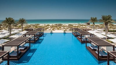 Saadiyat Beach Club. Courtesy Saadiyat Beach Club