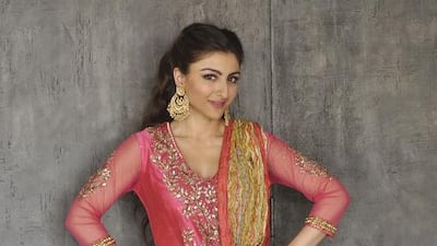Soha Ali Khan wearing Ritu Kumar’s clothing. Courtesy Ritu Kumar