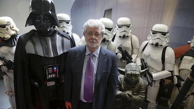 The Star Wars creator George Lucas has been named the richest celebrity in America by Forbes. Wong Maye-E / AP Photo