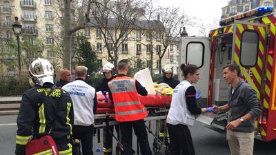 French president Francois Hollande said the incident was a terrorist attack. Philippe Dupeyrat / AFP Photo