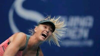 Maria Sharapova supports efforts to help younger players learn not to grunt rather than get established players to change their ways.