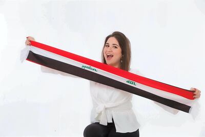 Nabaa Aldabbagh believes that more women in the Middle East need encouragement to be a part of football without feeling ashamed. Courtesy Hill+Knowlton Strategies