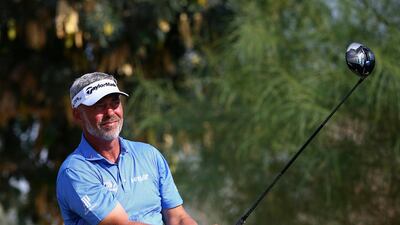 Darren Clarke, who also acts as the Mena tour’s patron, made his 2017 debut at the Dubai Creek Open this month. Mena Golf Tour