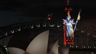 Handa Opera's 2016 production of Puccini's 'Turandot' at Sydney Harbour. Getty Images