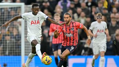 Took too long on the ball when played through on goal and allowed Romero to make the block in the seventh minute. Tested Vicario with a glancing header in the 16th minute. Thought he had pulled one back for the visitors, but his effort was ruled out for a foul in the build-up by Gomes. EPA