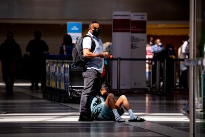 The Covid-19 pandemic temporarily ground global aviation to a near halt. EPA