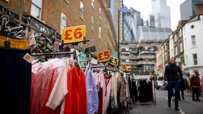 The Bank of England is trying to rein in inflation as a recession looms. EPA