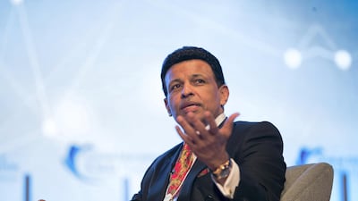 Sunny Varkey, founder of the Varkey Foundation and Gems Education. Victor Besa / The National