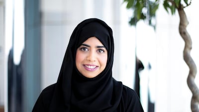 Shaikha Al Jenaibi, a senior reservoir engineer at Adnoc, says she tells young STEM talent that oil and gas industry has great scope for their skills. Reem Mohammed/The National