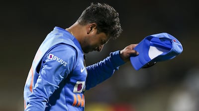 Kuldeep Yadav went for 84 runs in his 10 overs against New Zealand in the first ODI. Getty Images