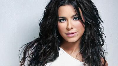 Ukrainian pop singer Ani Lorak