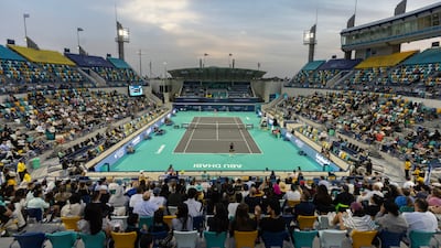 MARI’s regional portfolio includes prominent events such as the Mubadala Abu Dhabi Open. Chris Whiteoak / The National