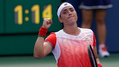 Second round: Defeated Elizabeth Mandlik of the United States 7-5, 6-2. "Just happy that I managed the conditions," said Jabeur. "Was kind of tough to deal with the humidity, but hopefully I will improve even better and play even better in the third round."