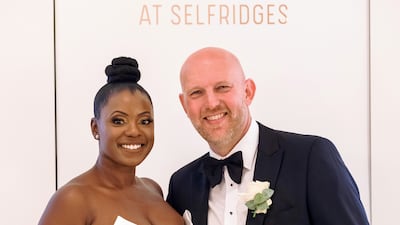 Carlene Noel, 40, and Danny Sains, 47, tied the knot on September 11.