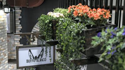 Burro Blanco is another restaurant that's taken up a stall at Urban RetrEAT. Khushnum Bhandari for The National