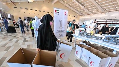 It will work with charities, volunteer centres, media and the private sector to collect food, health and hygiene items for those affected by the Israel-Gaza war