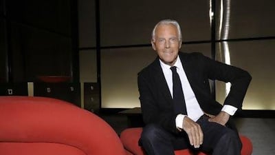 Giorgio Armani. Stefano Guindani