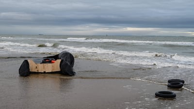 Britain believes small boats and equipment used to smuggle people across the English Channel from France may be stored and supplied further afield in mainland Europe, for example in Germany. AFP
