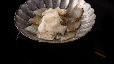 The Robata is a high-end omakase restaurant. Photo: Caesars Palace Dubai