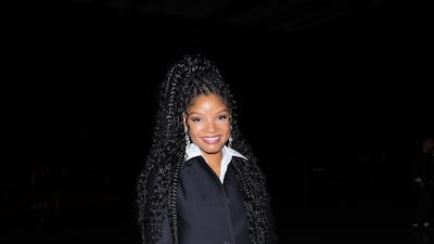 Halle Bailey at Gucci. Getty Images