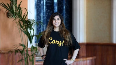 Rana Tarakji, the co-founder of Cary, at the ArabNet Digital Summit 2014 at Atlantis Hotel on Palm Jumeirah in Dubai. Pawan Singh / The National