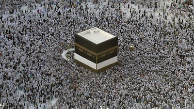 More than two million pilgrims performed the Hajj in 2019, but the 2021 pilgrimage is restricted to 60,000 residents of Saudi Arabia. AFP