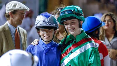 All eyes were on the the Dh5million Group 1 Sheikh Zayed bin Sultan Al Nahyan Jewel Crown. Victor Besa / The National