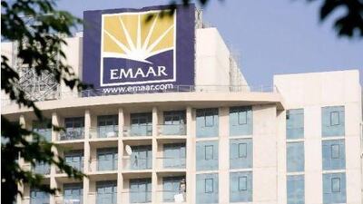 Shares in Emaar Properties dropped 5.3 per cent.