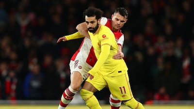 SUB: Mohamed Salah – 7. The Egyptian joined the action in the 56th minute in place of Diaz. His mere presence scared Arsenal. AFP