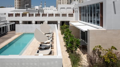 The Serai Wing, Bait Khalid Bin Ibrahim, by ANARCHITECT, UAE. Photo: Ieva Saudargaite