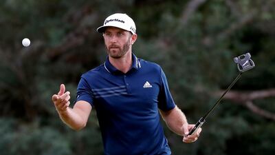 Dustin Johnson finished joint-second in Abu Dhabi last year. Matt York / AP Photo
