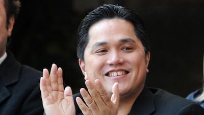 Erick Thohir, the new president of Inter Milan, has yet to expound on his long-term plans for the club. Pier Marco Tacca / Getty Images