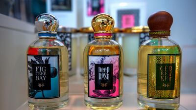 Fragrances by Hubert Fattal. Victor Besa / The National