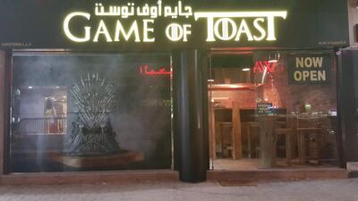 Game of Toast in Khalidiya. Saeed Saeed / The National