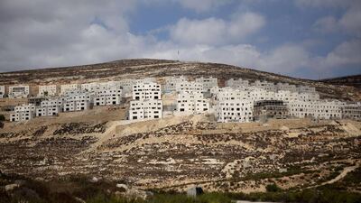 For the first 14 years of the occupation, the US called Israeli settlement construction “illegal”. Menahem Kahana / AFP