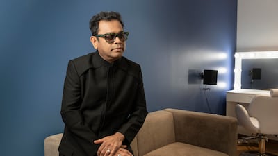 Oscar-winning composer A R Rahman praised the UAE government for encouraging musicians to follow their dreams. Antonie Robertson/The National